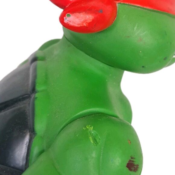 Vtg 1989 Playmates TMNT Raphael Giant Size 13" Teenage Mutant Ninja Turtles Toy - Picture 5 of 7